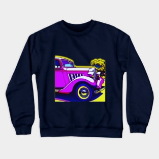 vintage colorido Crewneck Sweatshirt